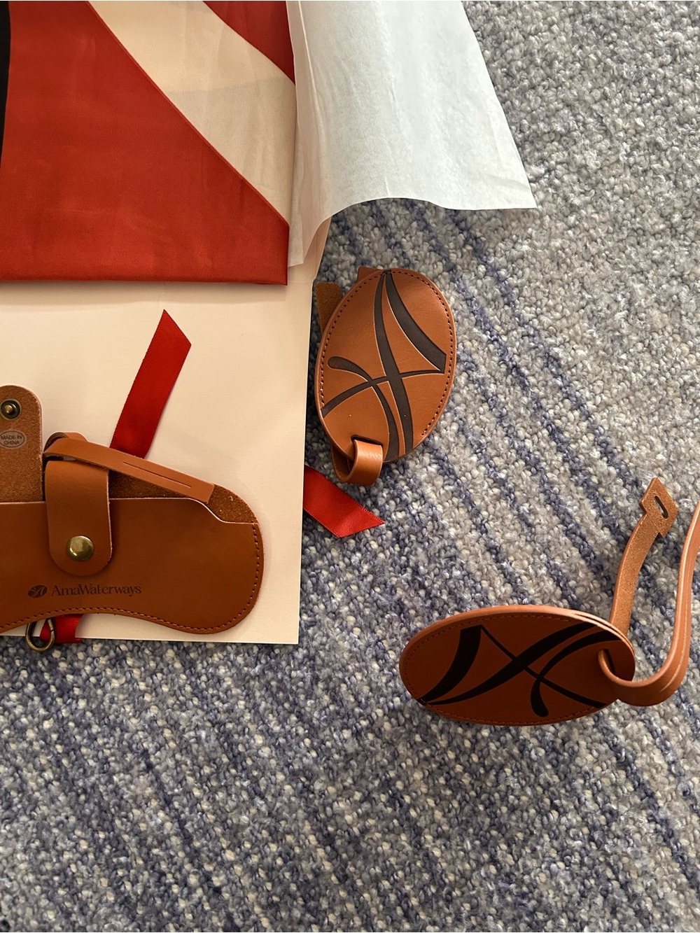 AMA WATERWAYS, hat, scarf, luggage tags 2026
